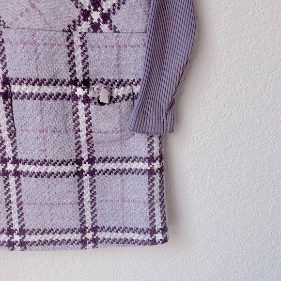 Lili Gaufrette French Brand Girls Plaid Dress Set - Picture 4 of 7
